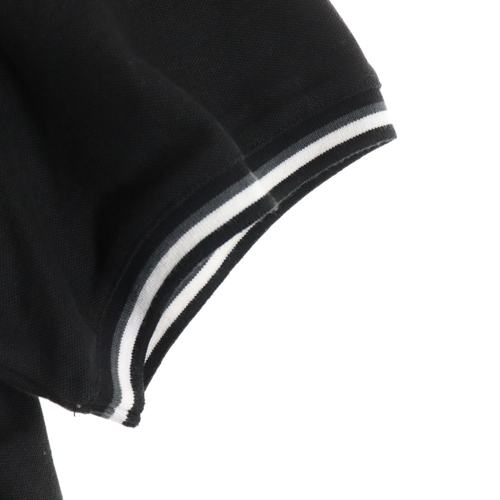 PROTOTYPES(プロトタイプス) SS25 WRAPPED POLO SHIRT ラップドポロシャツ ブラック 31PT07JE17USB