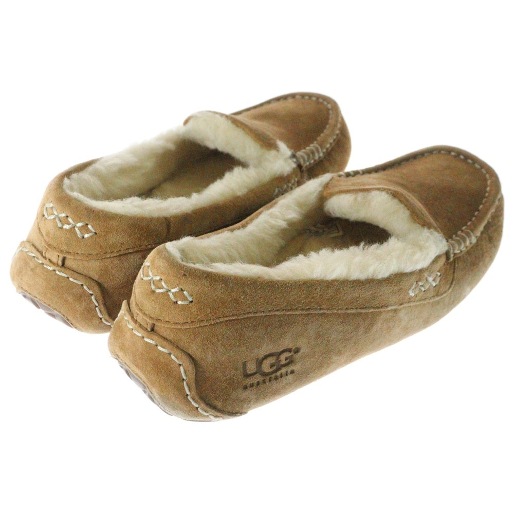 UGG(アグ) ANSLEY アンスレー モカシン シルキースエード ローファー ブラウン レディース 3312