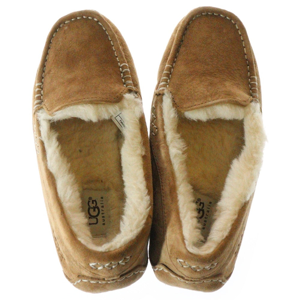 UGG(アグ) ANSLEY アンスレー モカシン シルキースエード ローファー ブラウン レディース 3312