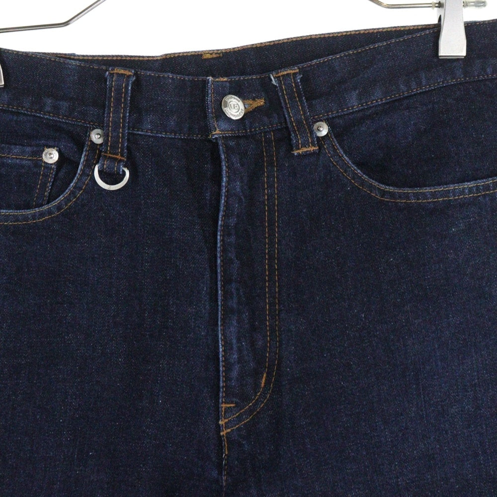 UNIFORM EXPERIMENT(ユニフォームエクスペリメント) RIGID DENIM TAPERED PANTS リジェット ジップアップ テーパード デニムパンツ インディゴ UE-232005