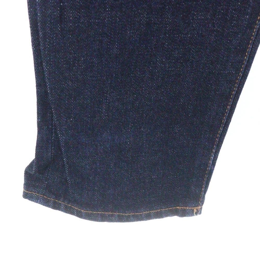 UNIFORM EXPERIMENT(ユニフォームエクスペリメント) RIGID DENIM TAPERED PANTS リジェット ジップアップ テーパード デニムパンツ インディゴ UE-232005