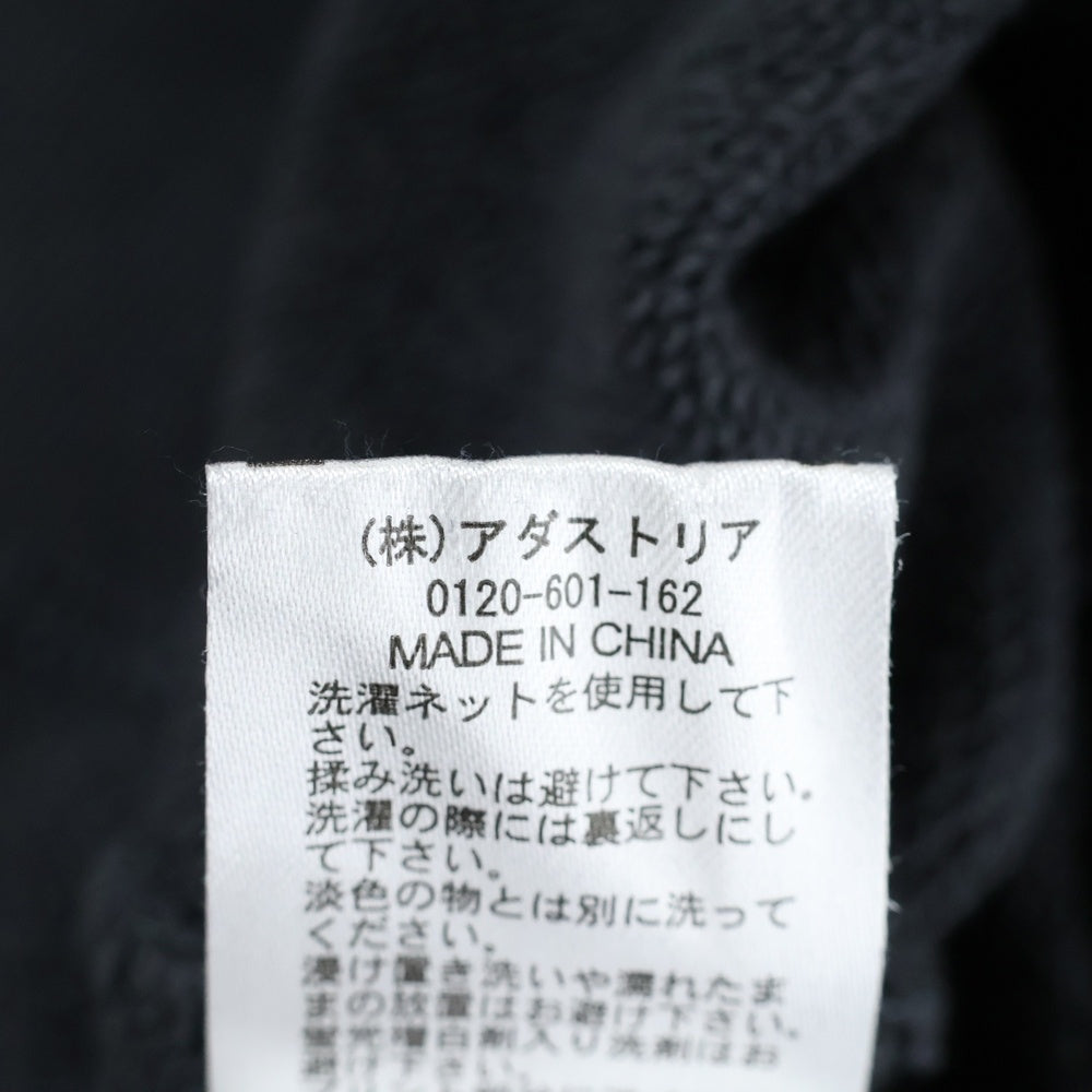 JACKSON MATISSE(ジャクソンマティス) フォトプリント コットン クルーネック スウェット トレーナー ブラック BM2409TO02