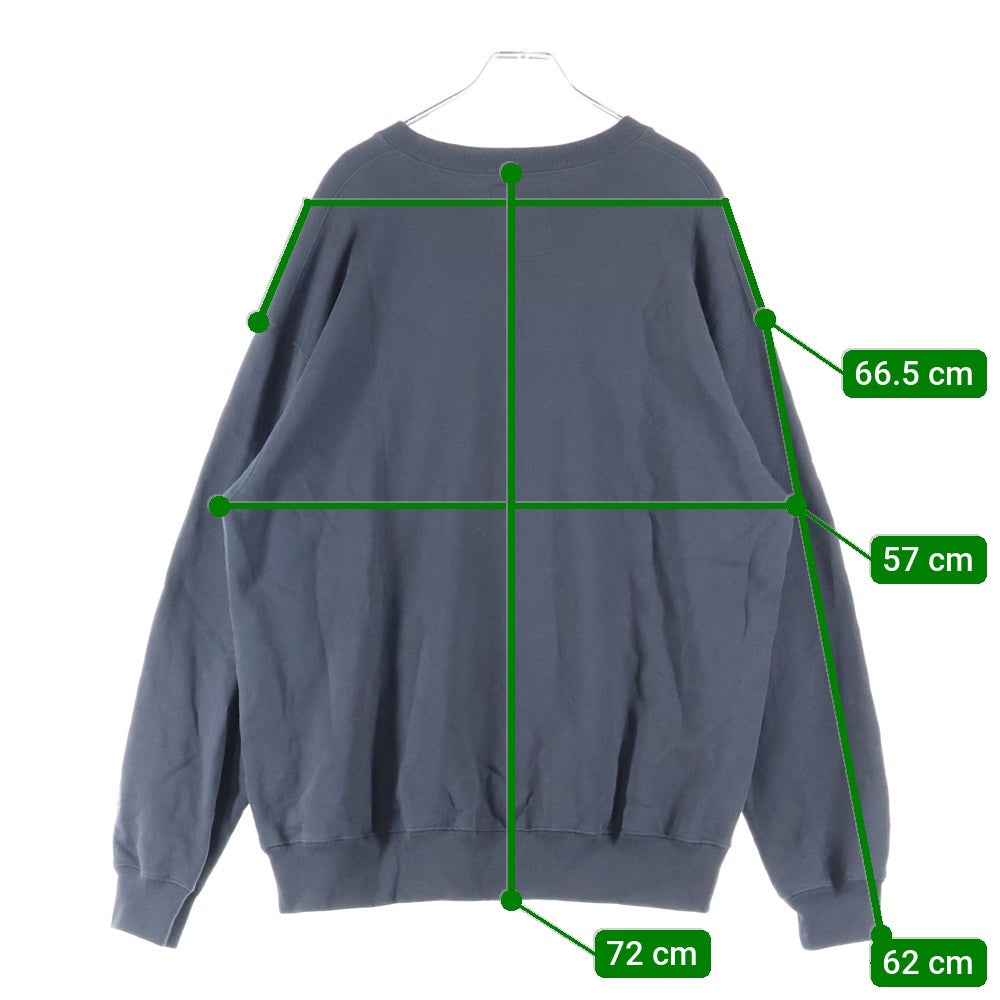 JACKSON MATISSE(ジャクソンマティス) フォトプリント コットン クルーネック スウェット トレーナー ブラック BM2409TO02