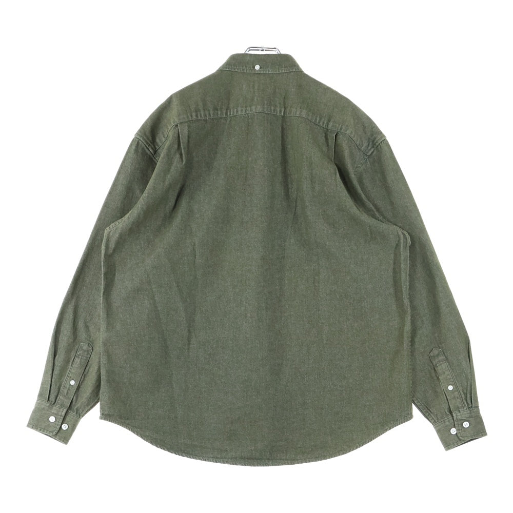 SUPREME(シュプリーム) 24SS Small Box Shirt スモール ボックス 長袖シャツ グリーン