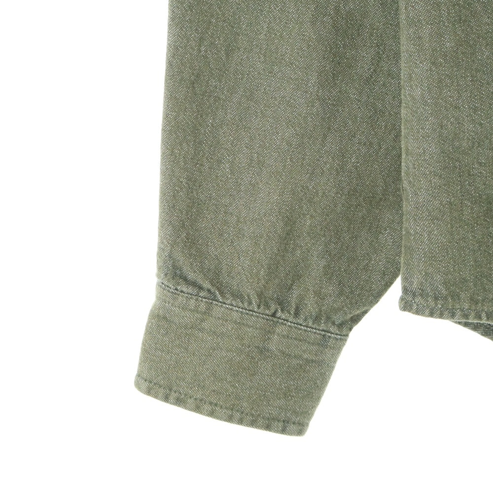 SUPREME(シュプリーム) 24SS Small Box Shirt スモール ボックス 長袖シャツ グリーン