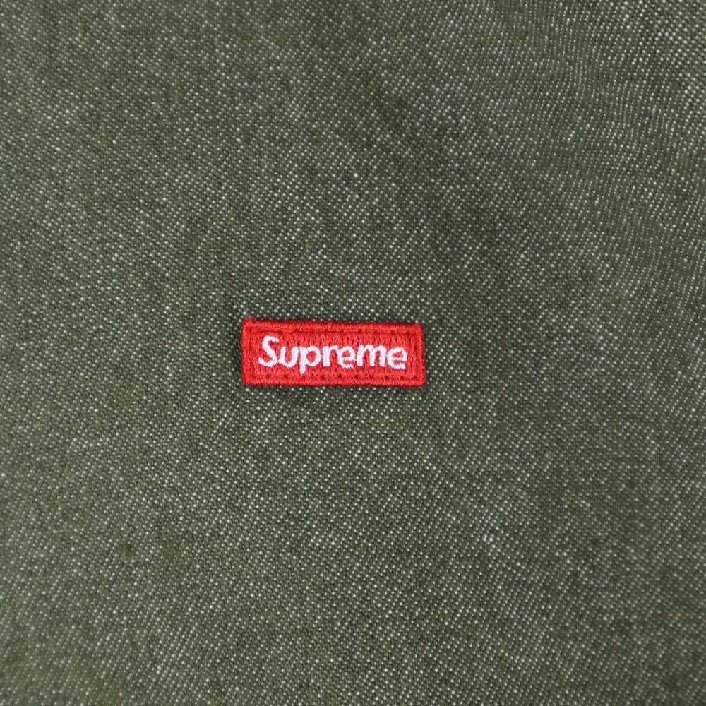 SUPREME(シュプリーム) 24SS Small Box Shirt スモール ボックス 長袖シャツ グリーン