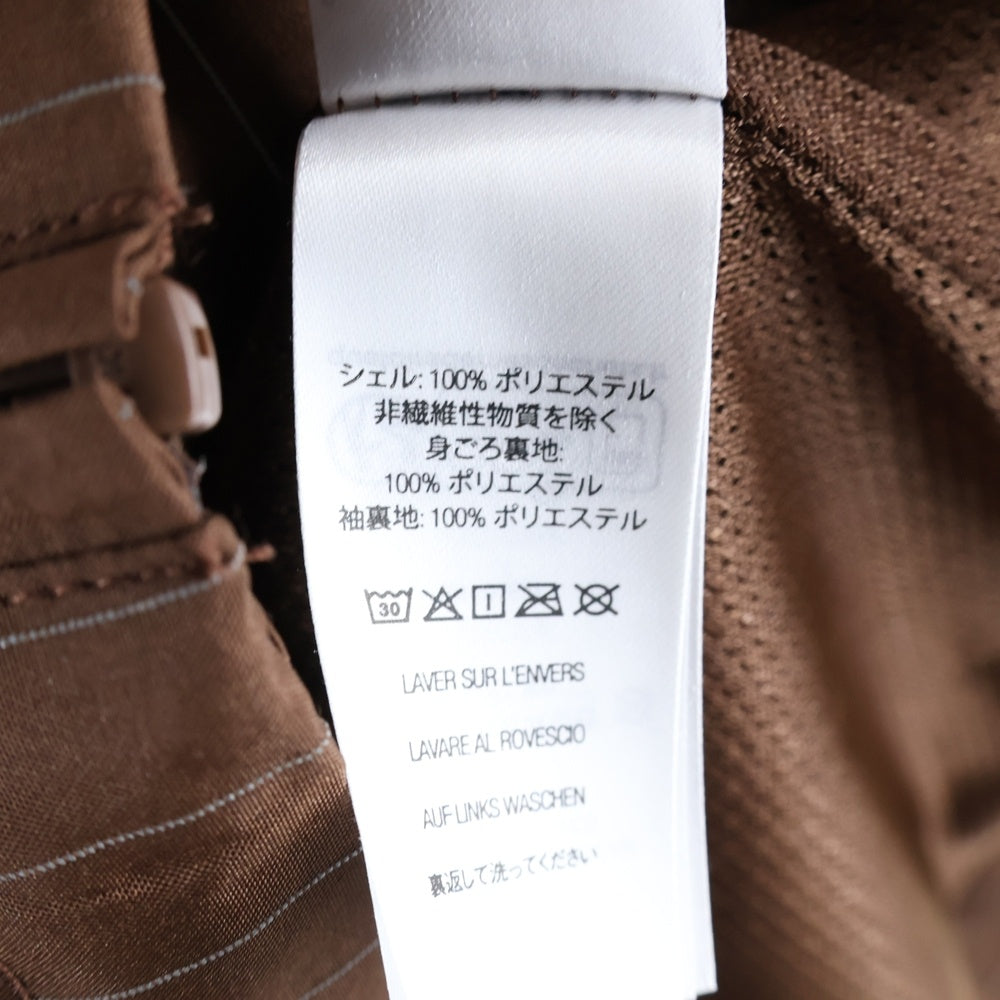 SUPREME(シュプリーム) 24AW Reflective Pinstripe Track Jacket リフレクティブ ピンストライプ トラックジャケット ブラウン