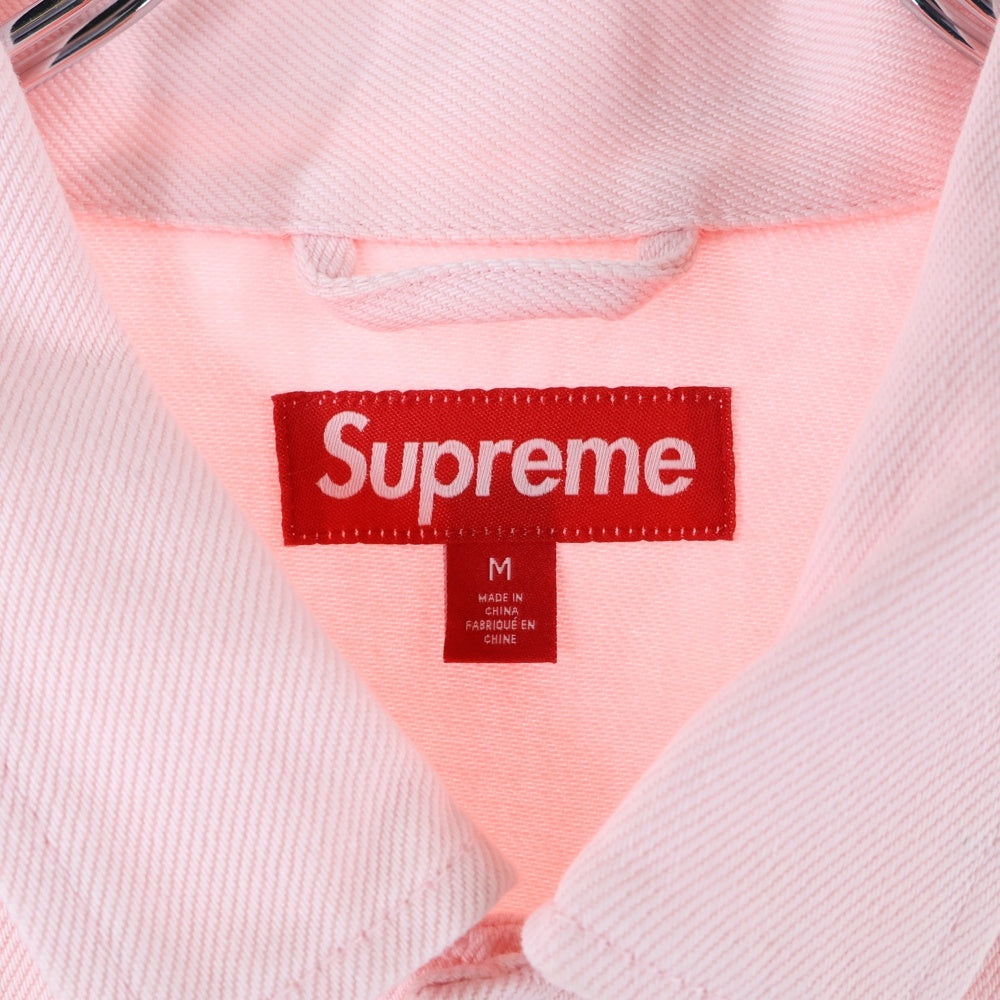 SUPREME(シュプリーム) 25SS Arc Denim Coaches Jacket アーチロゴ デニム コーチジャケット ピンク