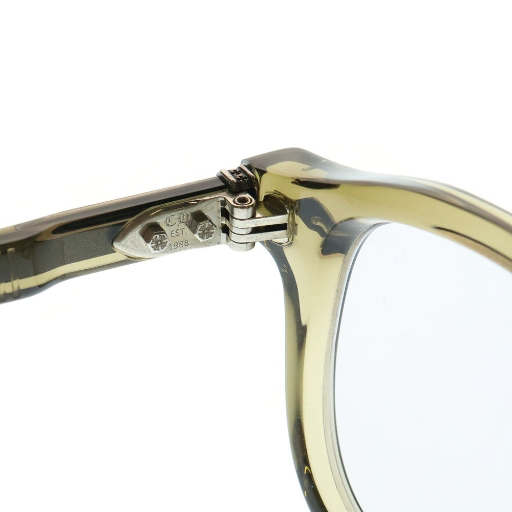 CHROME HEARTS(クロムハーツ) CHIRP CHIRP チャープ フレア フレームメガネ 眼鏡 サングラス アイウェア ブラウン