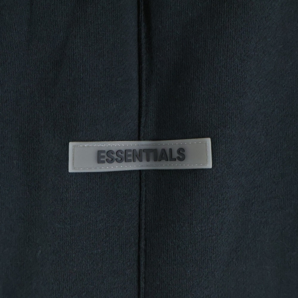 ESSENTIALS FEAR OF GOD(エッセンシャル フィアオブゴッド) REFLECTOR LOGO SWEAT PANTS リフレクターロゴ スウェットロングパンツ ブラック