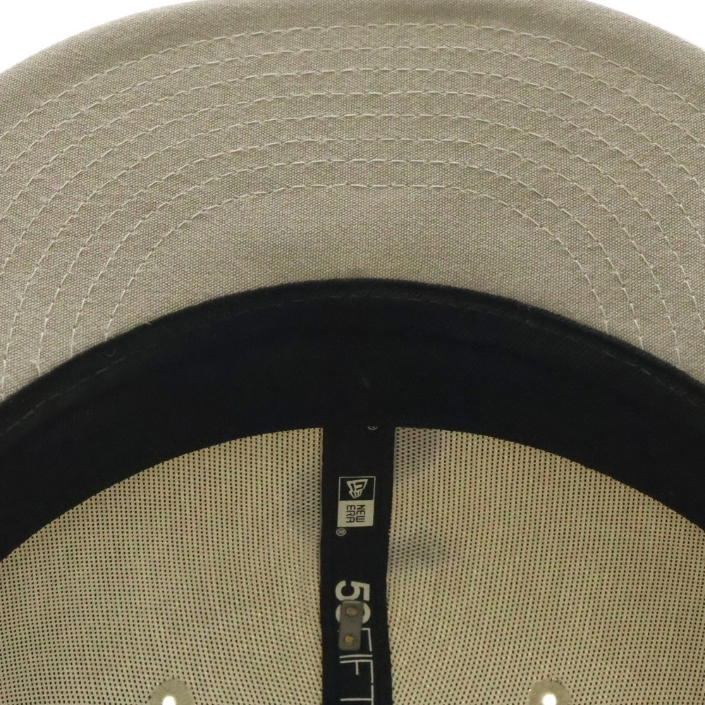 SUPREME(シュプリーム) 24SS ×NEW ERA Gold Cross S Logo Cap ニューエラ ゴールドクロス エスロゴ 6パネル ベースボールキャップ 帽子 ベージュ