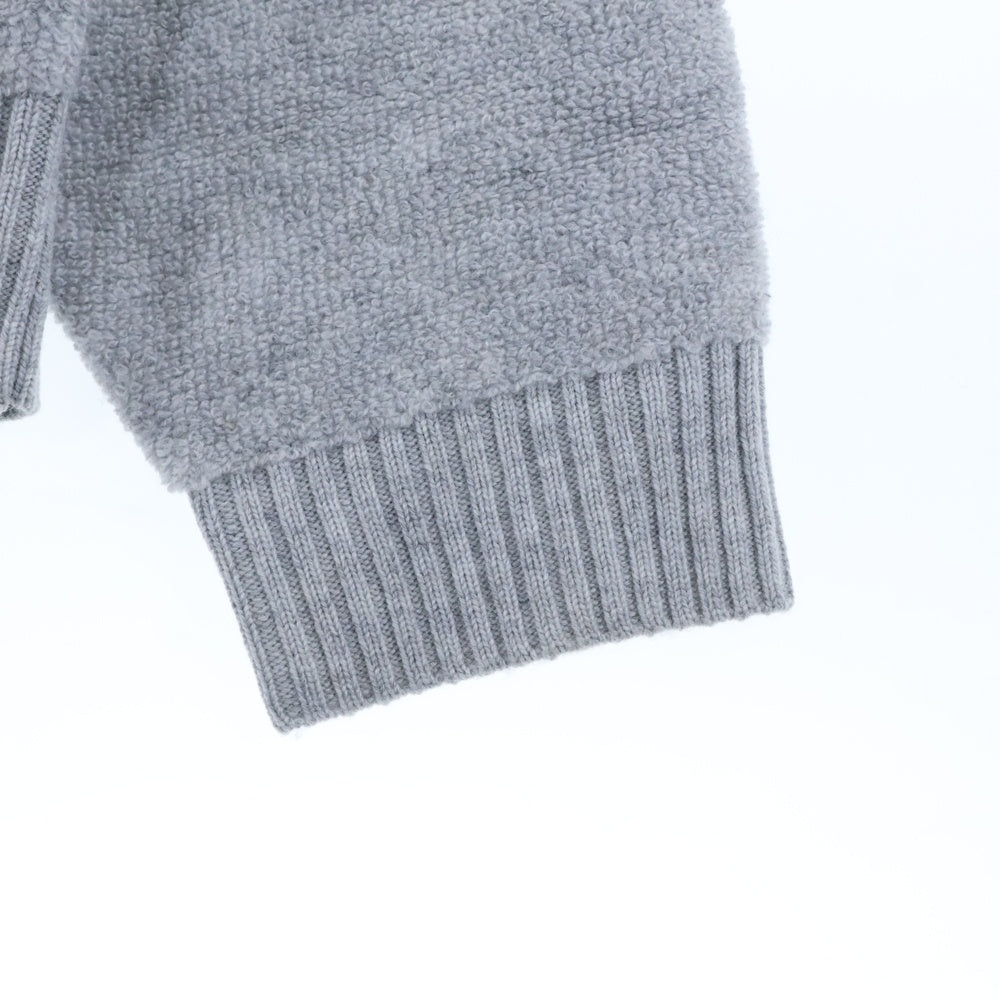 SUPREME(シュプリーム) 24AW Terry Small Box Sweater テリー スモールボックスロゴ クルーネック アクリルウールニットセーター グレー