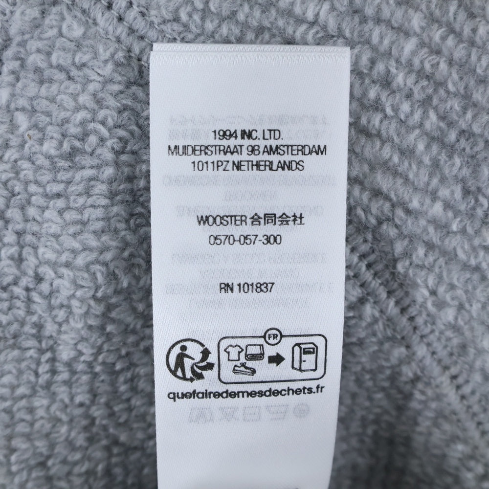 SUPREME(シュプリーム) 24AW Terry Small Box Sweater テリー スモールボックスロゴ クルーネック アクリルウールニットセーター グレー