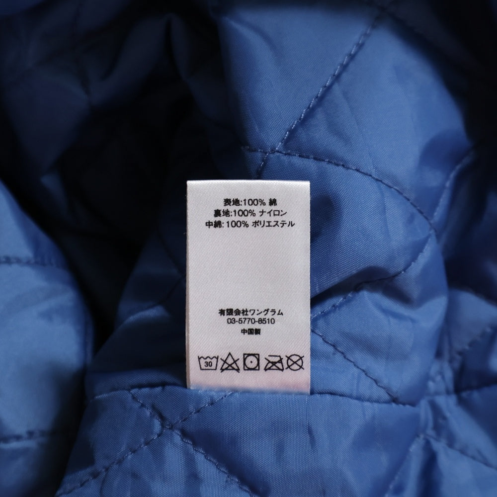 SUPREME(シュプリーム) 17AW Quilted Arc Logo Flannel Shirt キルティング バックアーチロゴ 長袖フランネルシャツ ブルー