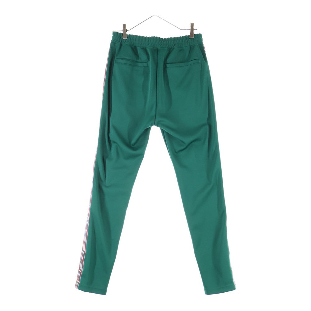 ISAMU KATAYAMA BACKLASH(イサムカタヤマバックラッシュ) POLYESTER-JERSEY TRACK PANTS ポリエステル ジャージー トラックパンツ グリーン 2054-01