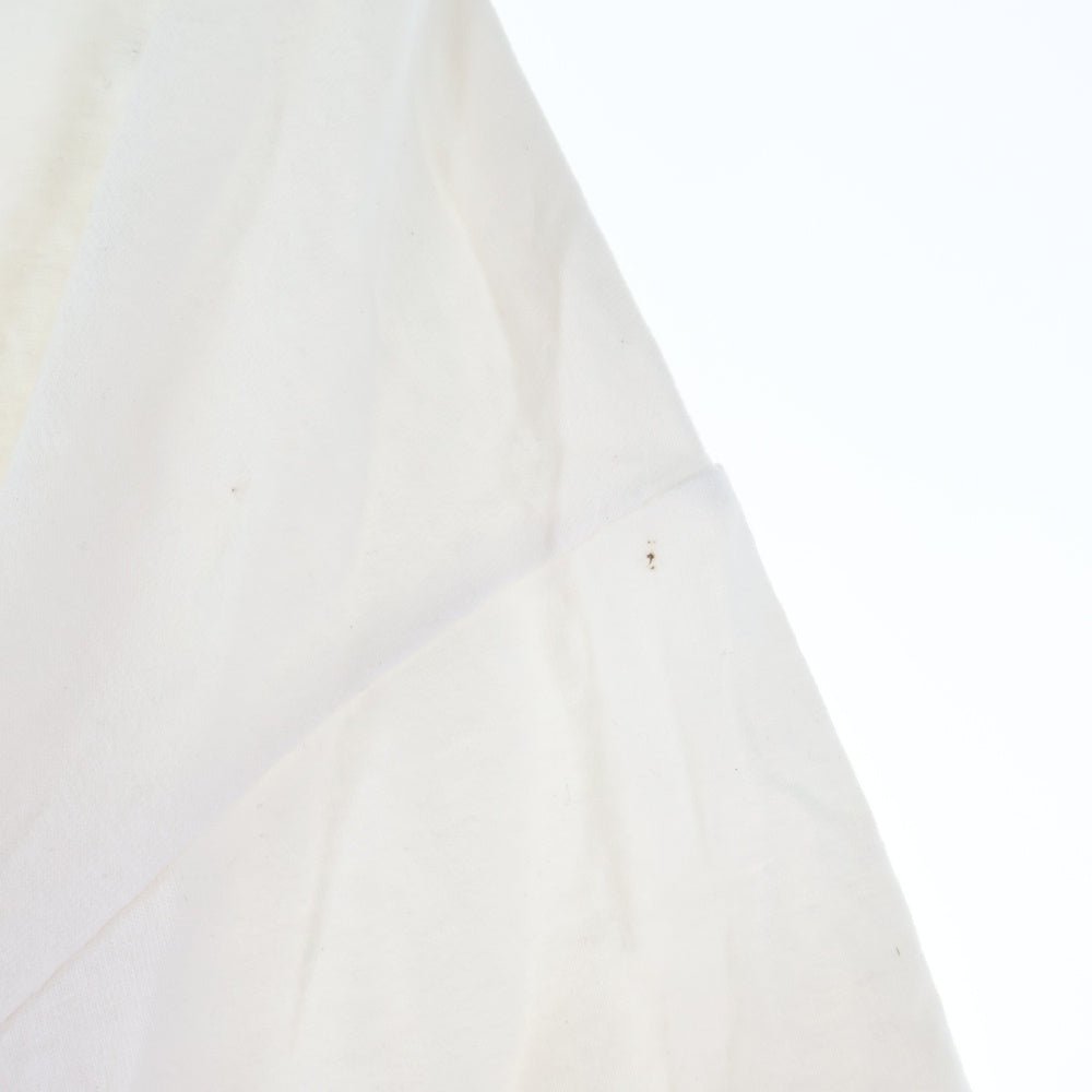 ISAMU KATAYAMA BACKLASH(イサムカタヤマバックラッシュ) Photo by commyu スプレープリント加工 クルーネック 半袖Tシャツ カットソー ホワイト 1946-01