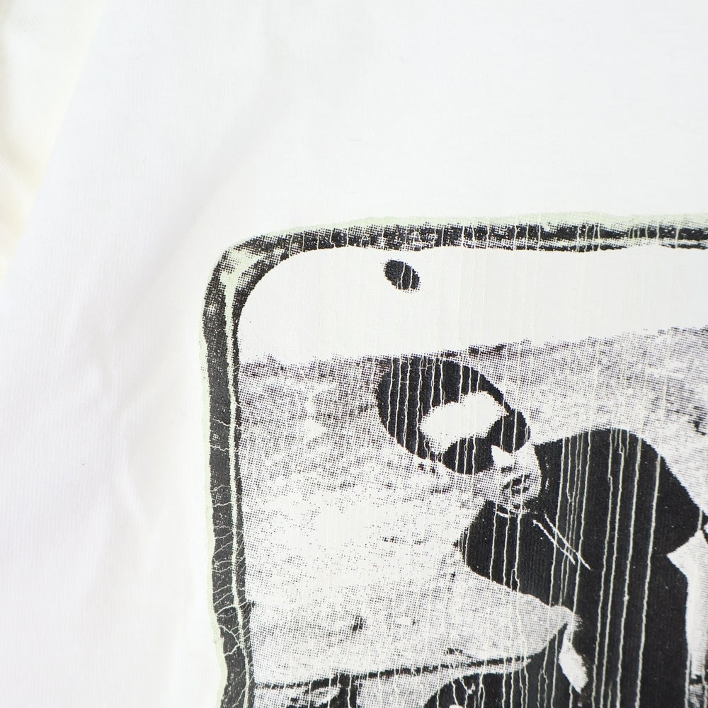 insonnia(インソニア) BEASTIE BOYS CHECK YOUR HEAD PHOTO TEE ビースティボーイズ フォトプリント クルーネック 半袖Tシャツ カットソー ホワイト IP-BEASTIE-001