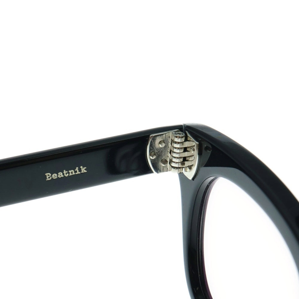 Porter Classic(ポータークラシック) ×金子眼鏡 SUNGLASSES BEATNIK 日本製 ウェリントンフレーム アイウェア サングラス ブラック