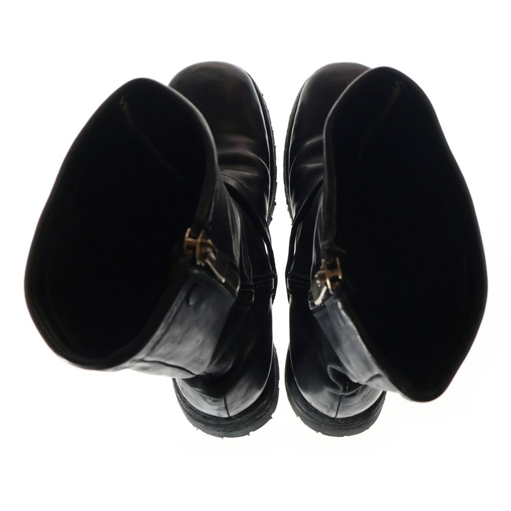 incarnation(インカネーション) HORSE LEATHER RANGER BOOTS ホースレザー サイドジップ レンジャーブーツ ブラック