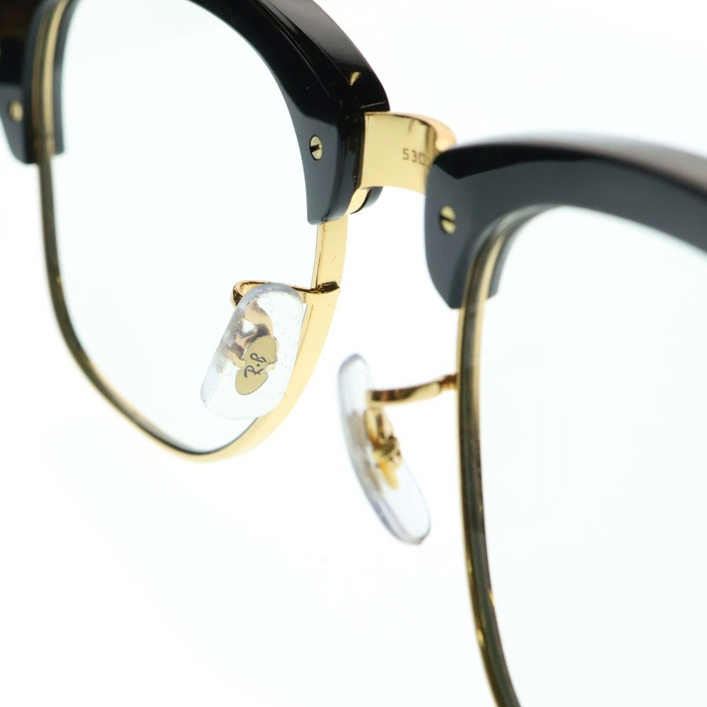 Ray Ban(レイバン) MEGA CLUBMASTER メガクラブマスター 調光サングラス 眼鏡 アイウェア ブラック/ゴールド RB 0316-S