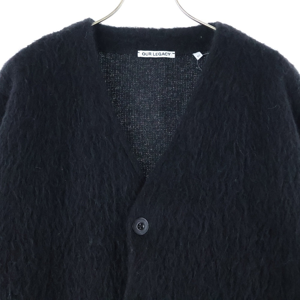 OUR LEGACY(アワーレガシー) 21AW Mohair Cardigan モヘアカーディガン ブラック M4206CBM