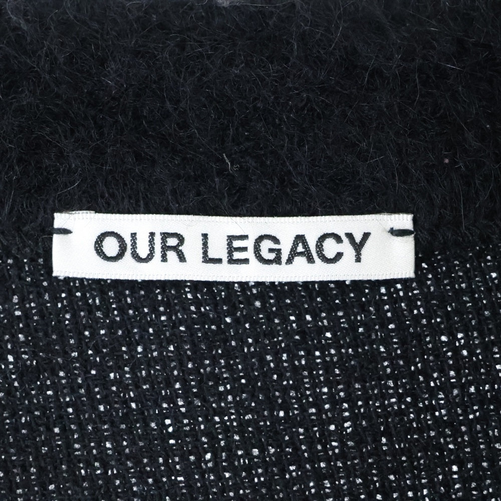 OUR LEGACY(アワーレガシー) 21AW Mohair Cardigan モヘアカーディガン ブラック M4206CBM