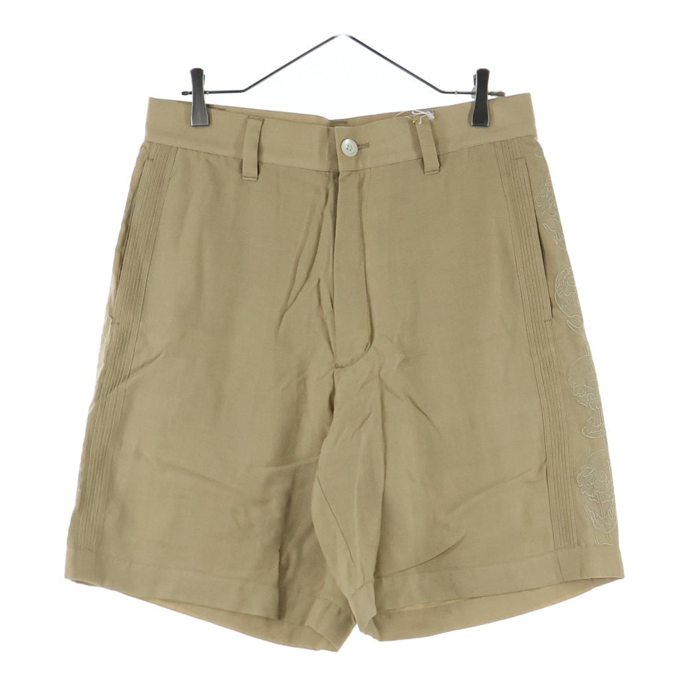 WACKO MARIA(ワコマリア) 25SS ×56 TATTOO STUDIO CUBA SHORTS 56タトゥースタジオ キューバショーツ ハーフパンツ ベージュ 56TS-WM-PT04