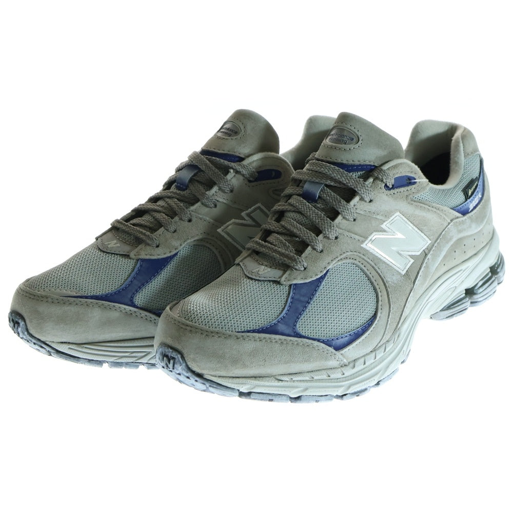New Balance(ニューバランス) M2002RXB GORE-TEX ゴアテックス スウェード ローカットスニーカー シューズ グレー/ブルー US10.5/28.5cm