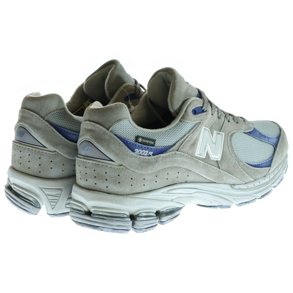 New Balance(ニューバランス) M2002RXB GORE-TEX ゴアテックス スウェード ローカットスニーカー シューズ グレー/ブルー US10.5/28.5cm