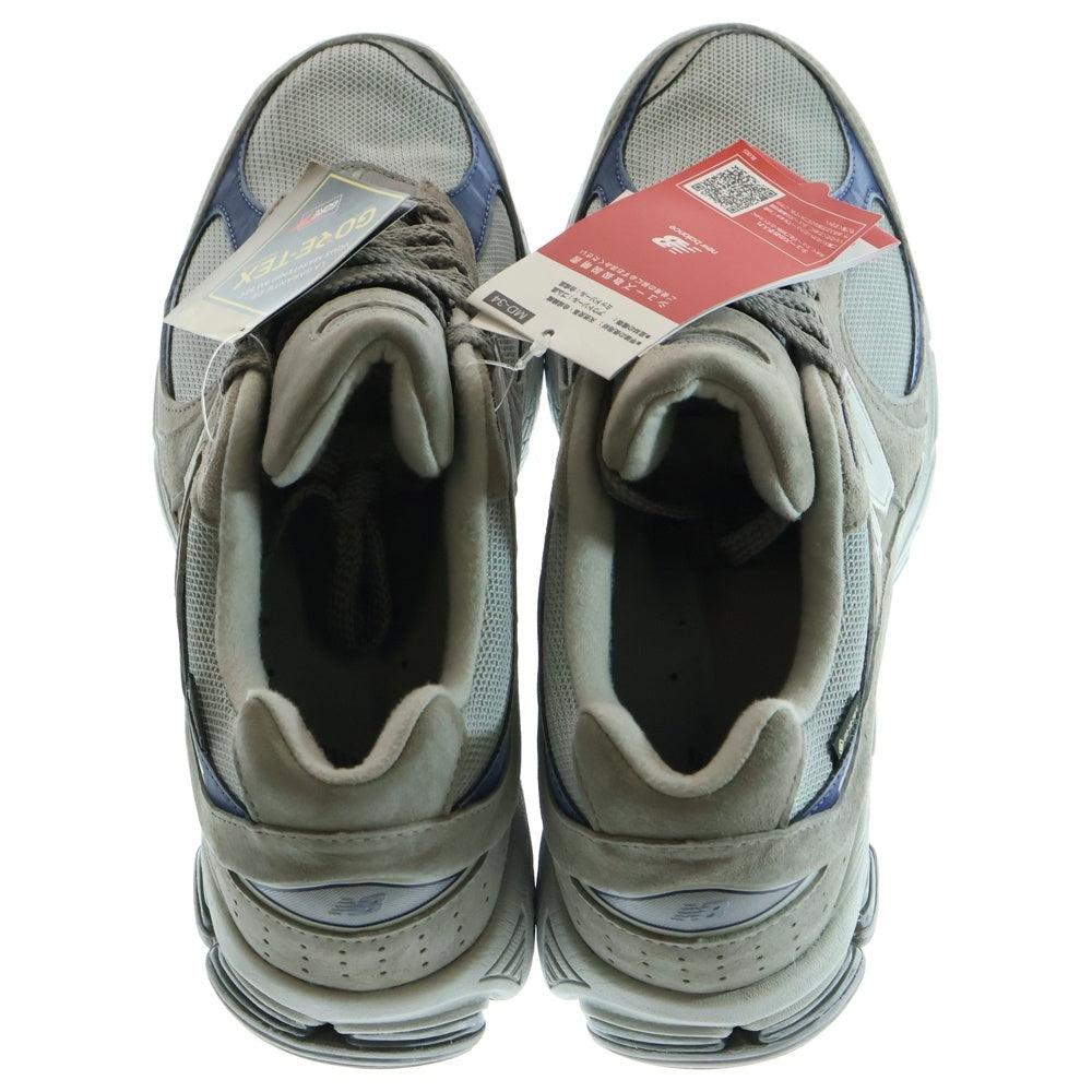 New Balance(ニューバランス) M2002RXB GORE-TEX ゴアテックス スウェード ローカットスニーカー シューズ グレー/ブルー US10.5/28.5cm