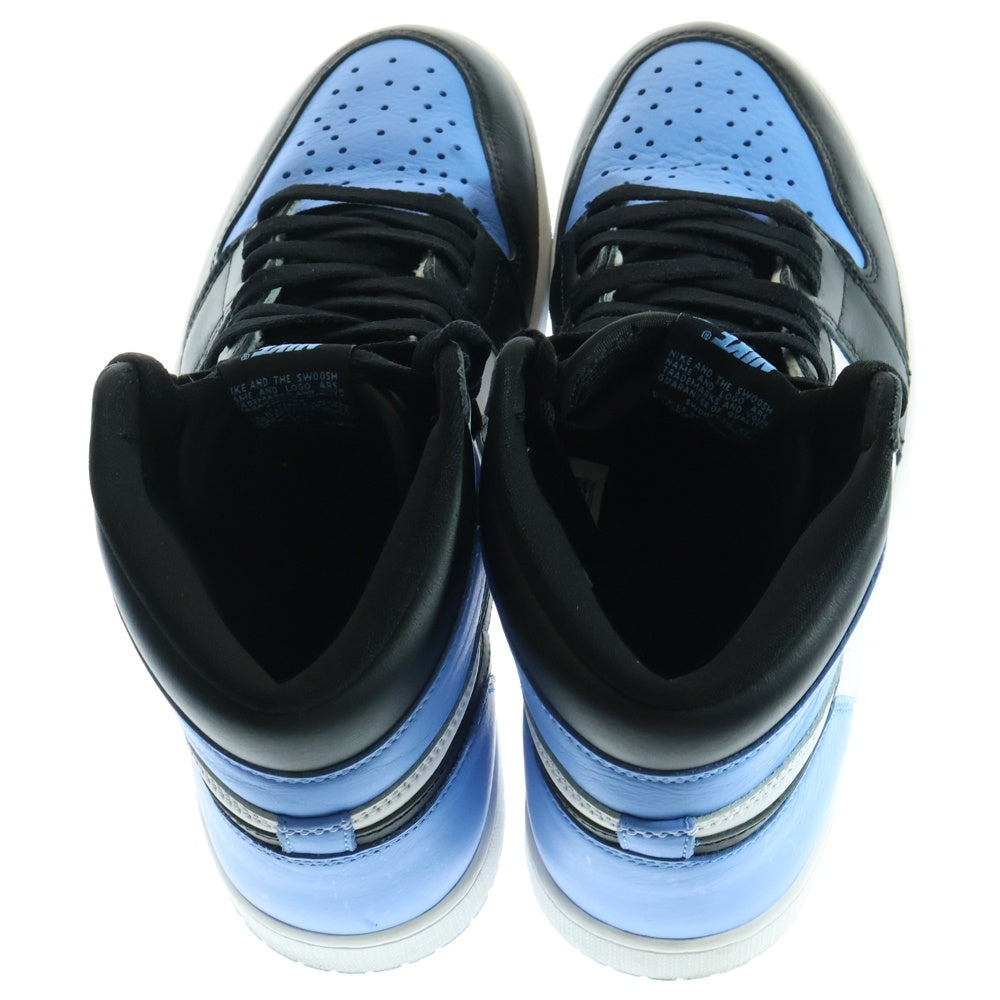 NIKE(ナイキ) AIR JORDAN 1 RETRO HIGH OG UNIVERSITY BLUE UNC TOE エア ジョーダン 1 レトロ OG ユニバーシティ ユーエヌシー トゥー ハイカットスニーカー DZ5485-400