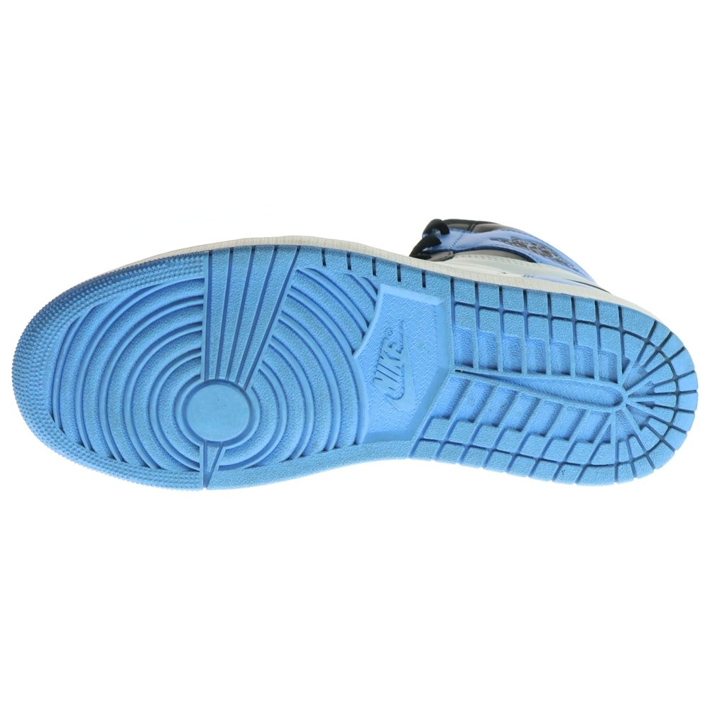 NIKE(ナイキ) AIR JORDAN 1 RETRO HIGH OG UNIVERSITY BLUE UNC TOE エア ジョーダン 1 レトロ OG ユニバーシティ ユーエヌシー トゥー ハイカットスニーカー DZ5485-400