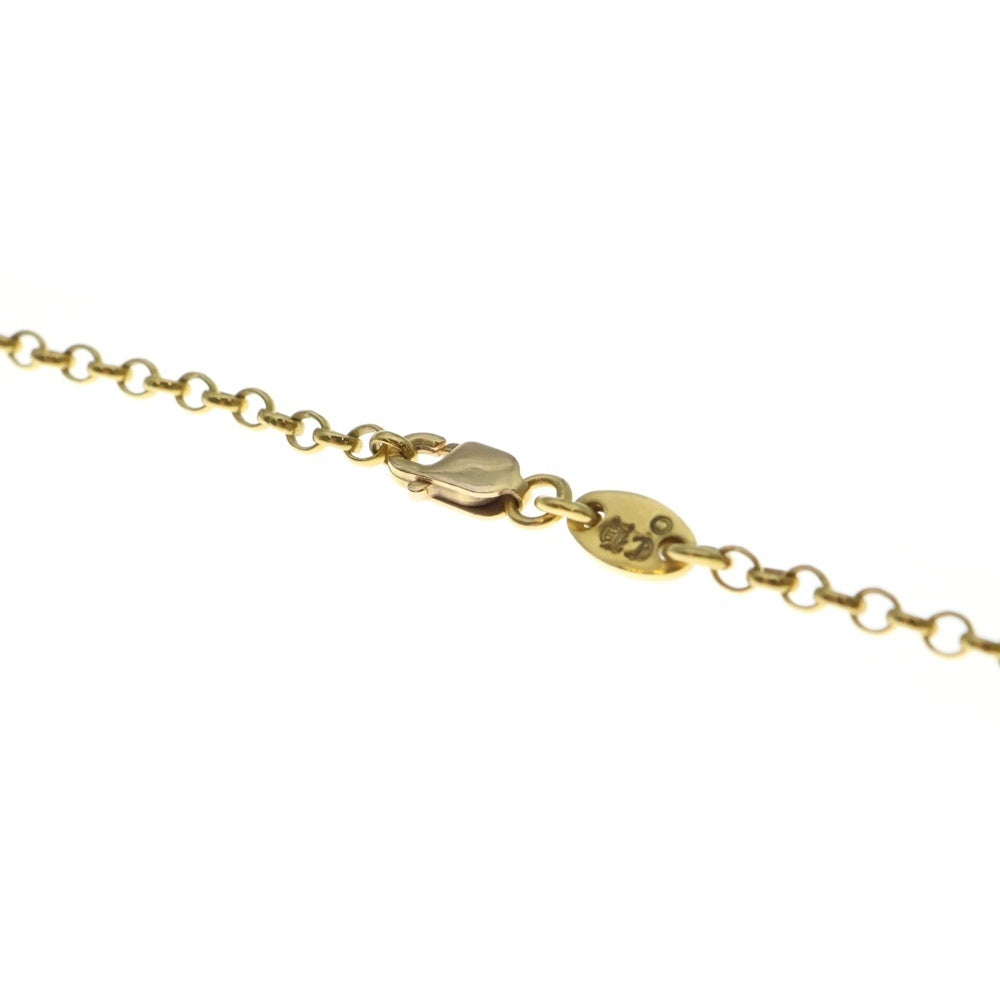 CHROME HEARTS(クロムハーツ) 22K NECKCHAIN R16 ロールチェーンネックレス 16inch ゴールド