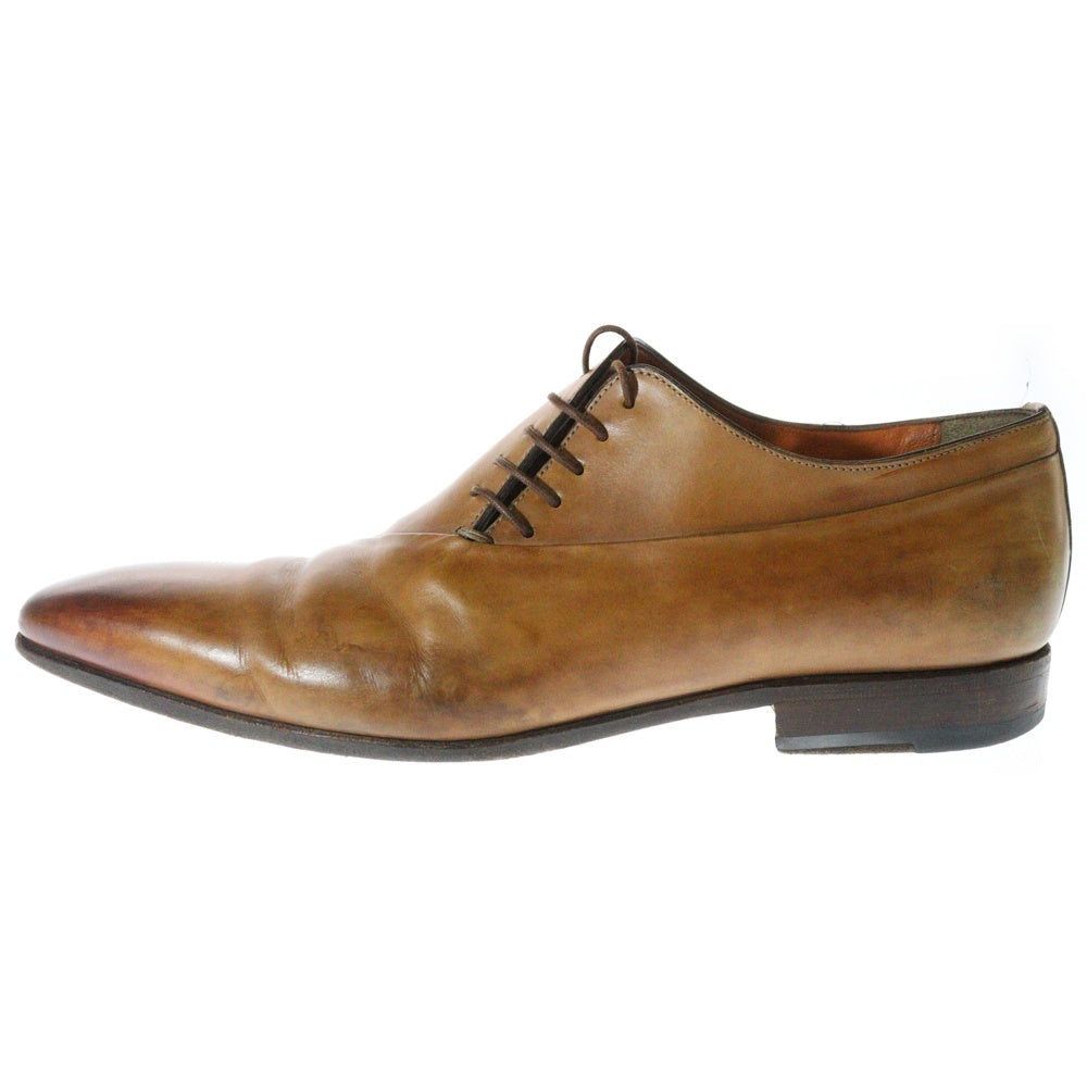 Santoni(サントーニ) イタリア製 レースアップ レザー ドレスシューズ ブラウン 6368