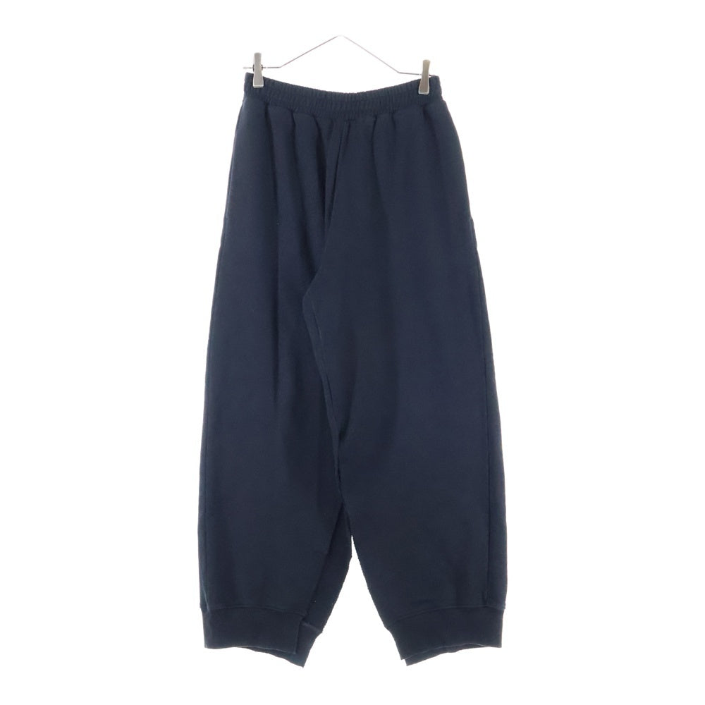 MM6 Maison Margiela(エムエムシックスメゾンマルジェラ) スリットワイドスウェットパンツ ブラック レディース S52KA0249 S25337