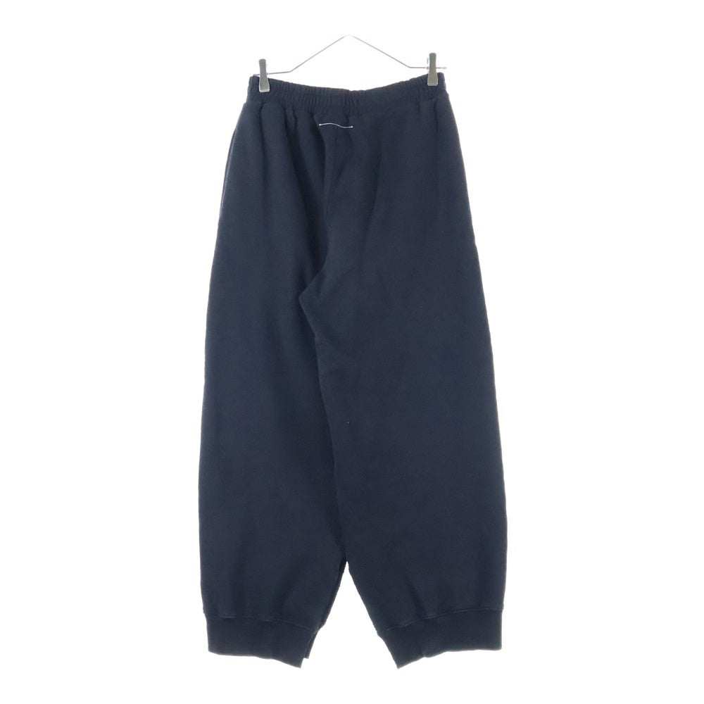 MM6 Maison Margiela(エムエムシックスメゾンマルジェラ) スリットワイドスウェットパンツ ブラック レディース S52KA0249 S25337