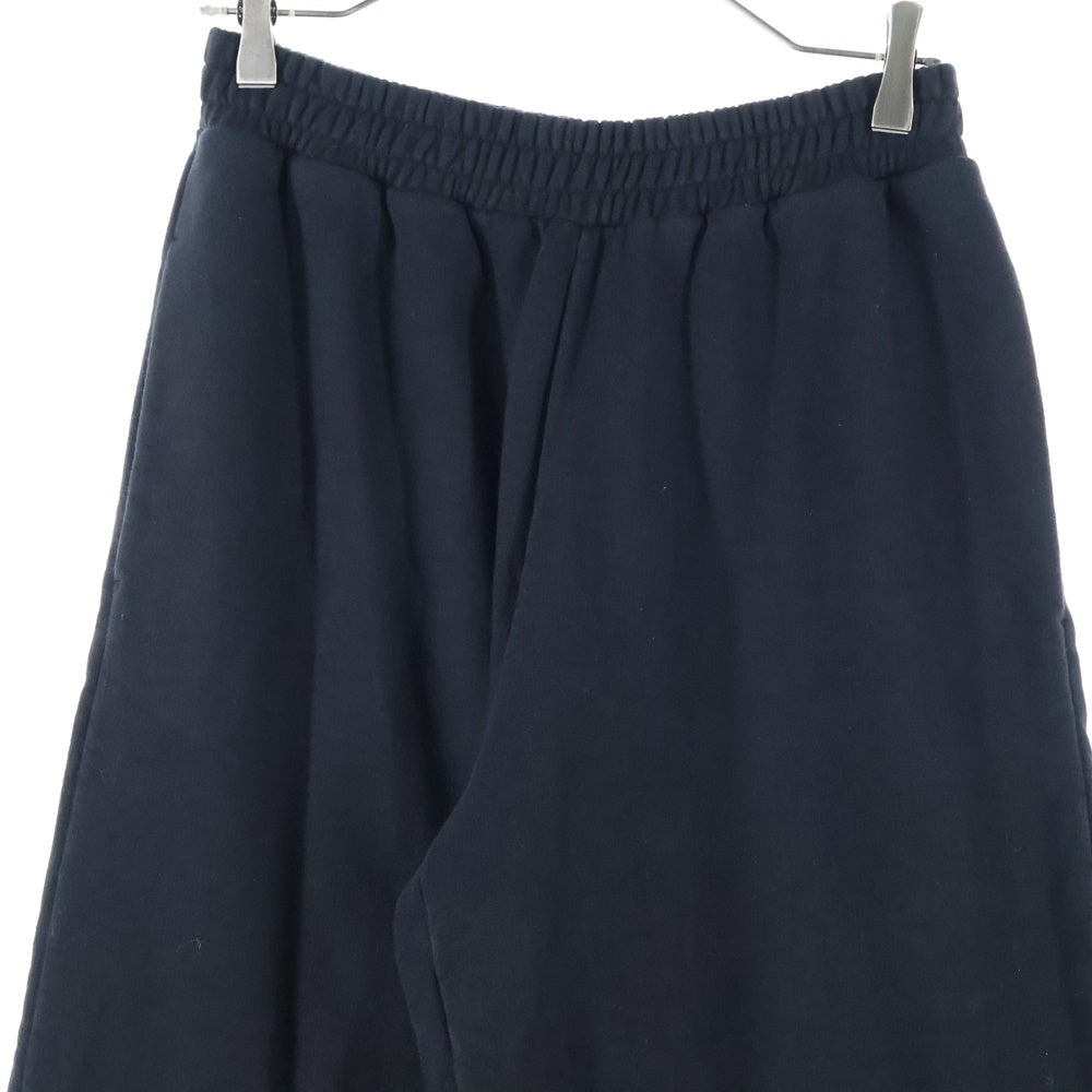 MM6 Maison Margiela(エムエムシックスメゾンマルジェラ) スリットワイドスウェットパンツ ブラック レディース S52KA0249 S25337