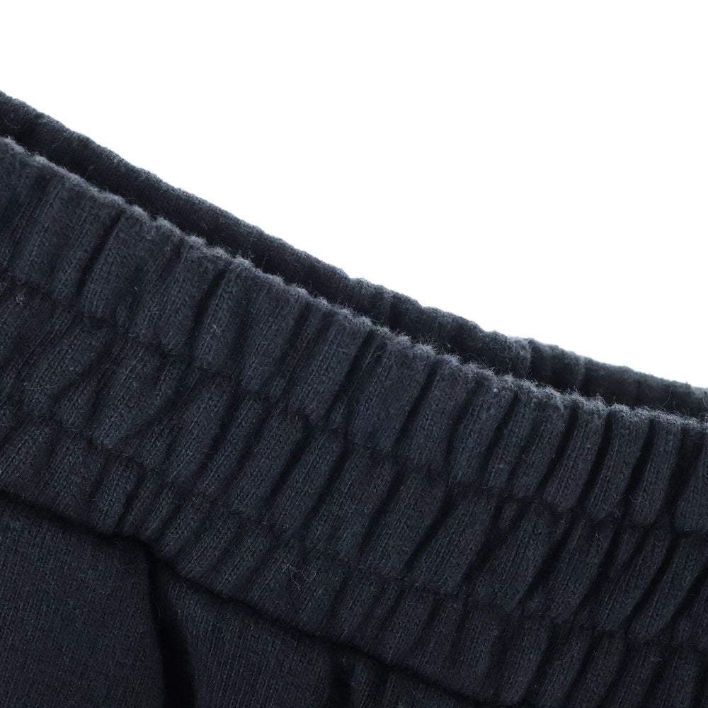 MM6 Maison Margiela(エムエムシックスメゾンマルジェラ) スリットワイドスウェットパンツ ブラック レディース S52KA0249 S25337