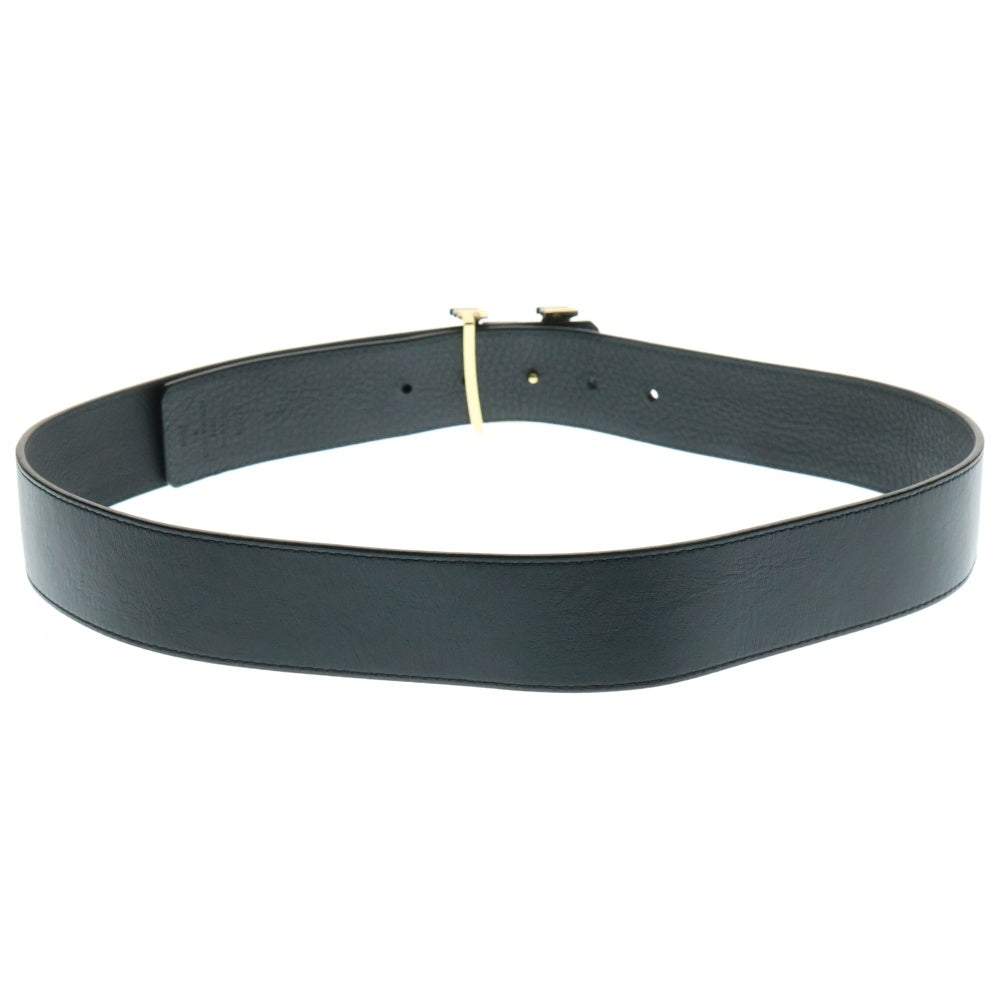 LOUIS VUITTON(ルイヴィトン) サンチュールLVオプティック 40MM リバーシブル レザーベルト ブラック/グレー M0226 JJ5202