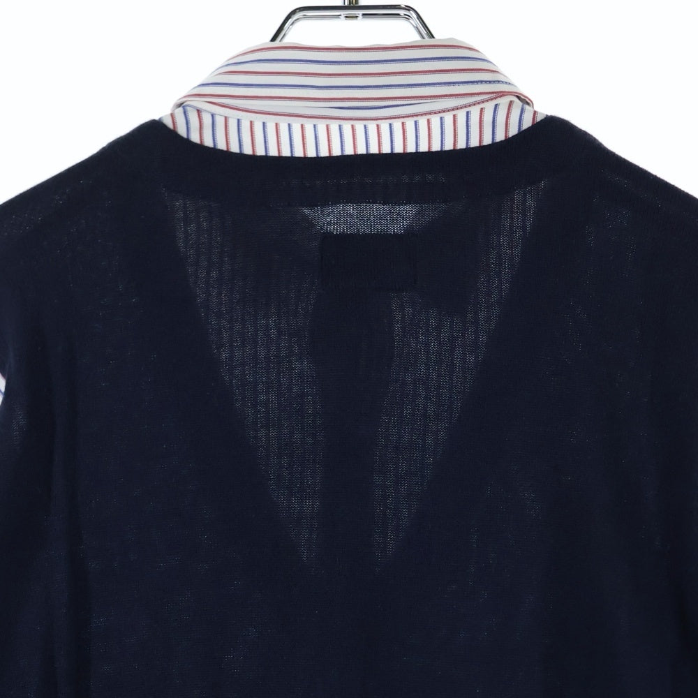 NEIGHBORHOOD(ネイバーフッド) 12SS CHANNEL 7/C-SHIRT.LS チャンネルセブン ニットドッキング 長袖シャツ マルチカラー 121BENH-SHM05