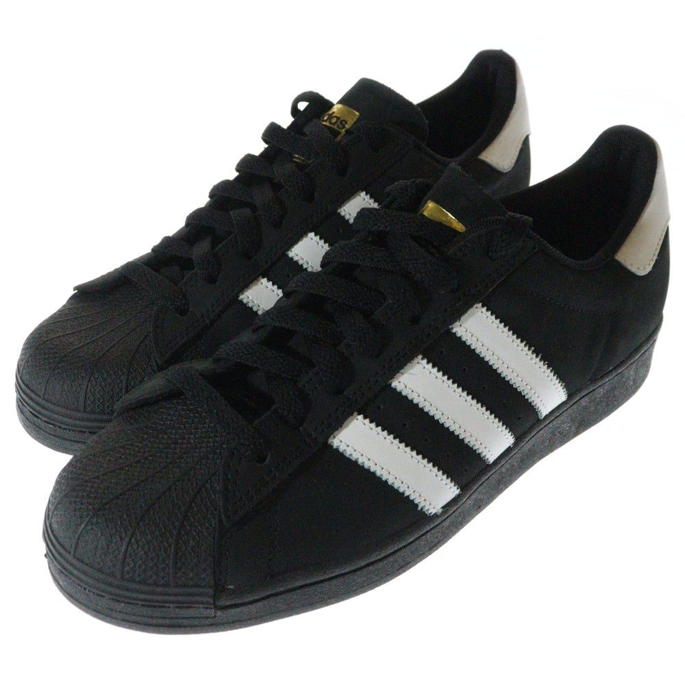 adidas(アディダス) SUPERSTAR BLACK スーパースター ローカットスニーカー ホワイト/ブラック US9/27cm FV0321
