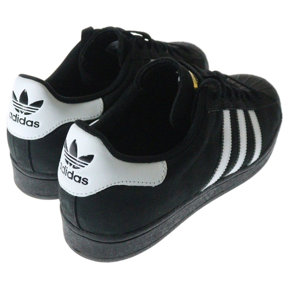 adidas(アディダス) SUPERSTAR BLACK スーパースター ローカットスニーカー ホワイト/ブラック US9/27cm FV0321
