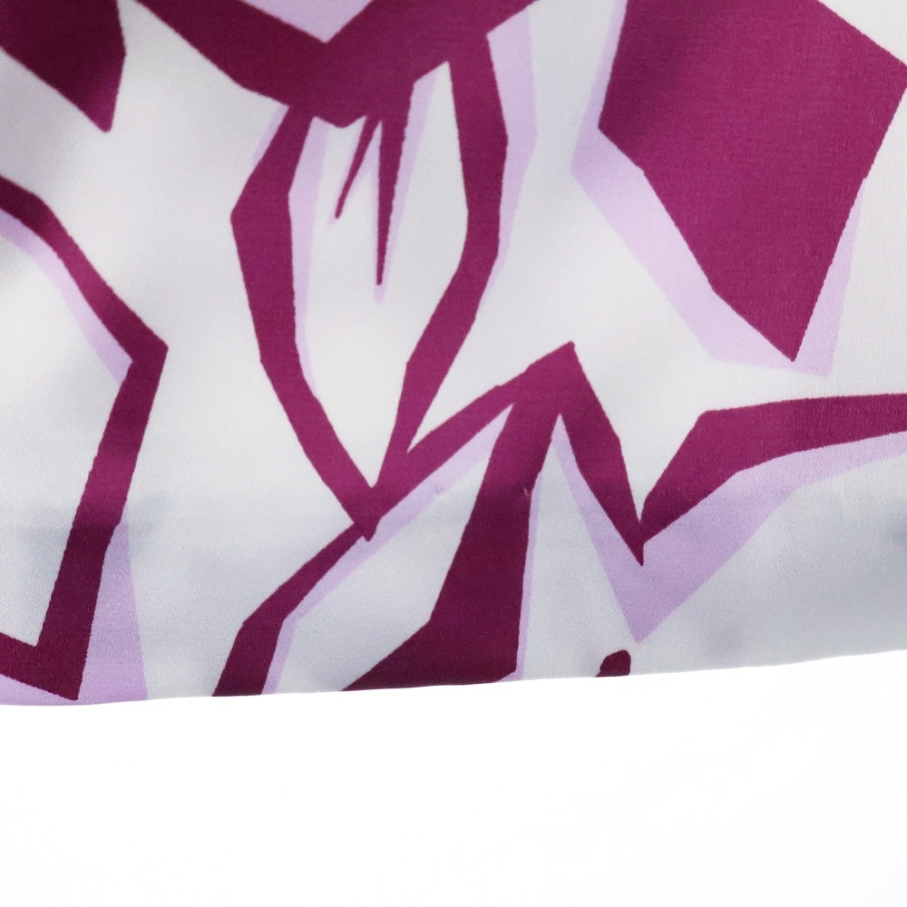 NO BRAND(ノーブランド) CDEC COUP DE CHANCE (クードシャンス) 花柄 ロングスカート レディース ホワイト/レッド