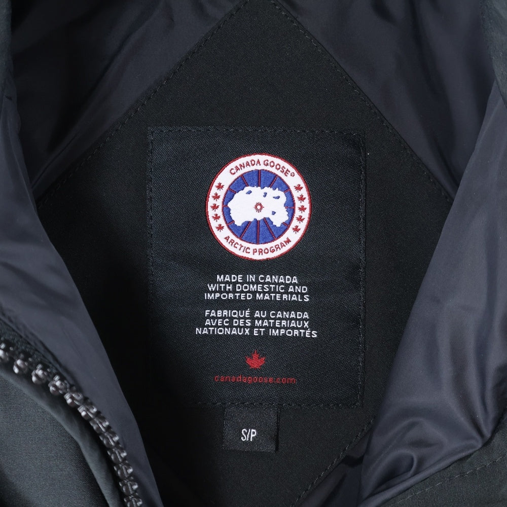 CANADA GOOSE(カナダグース) CHELSEA PARKA チェルシーパーカー ジップアップフーデットファーダウンジャケット レディース ブラック 3804L