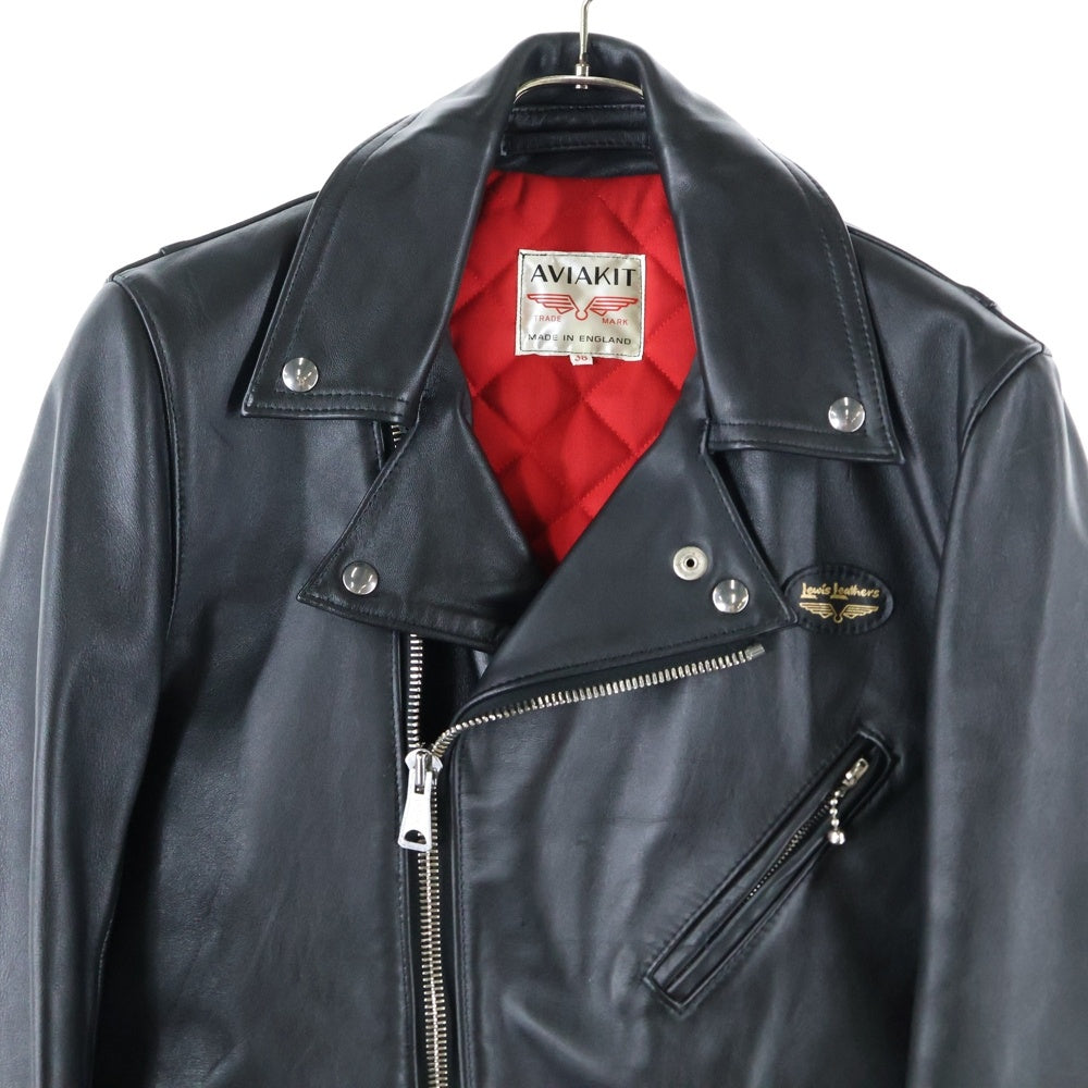 Lewis Leathers サイクロン 441T 36 カウハイド ブラック 正規取扱店Lewis Leathers(ルイスレザーズ) No.441T CYCLONE