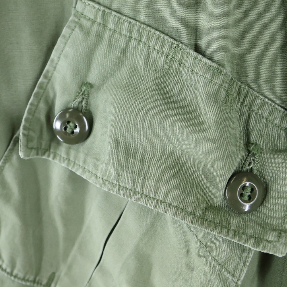 ビンテージ　ジャングルファティーグ　1st ノンリップ　ファースト 60s 米軍実物 1st ジャングル ファティーグ ジャケット(ナム戦モデル