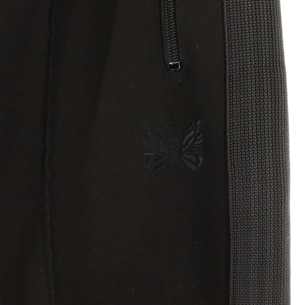 KITH(キス) ×Needles Double Knit Track Pant ニードルス ダブルニット サイドライン トラックパンツ ブラック LQ355