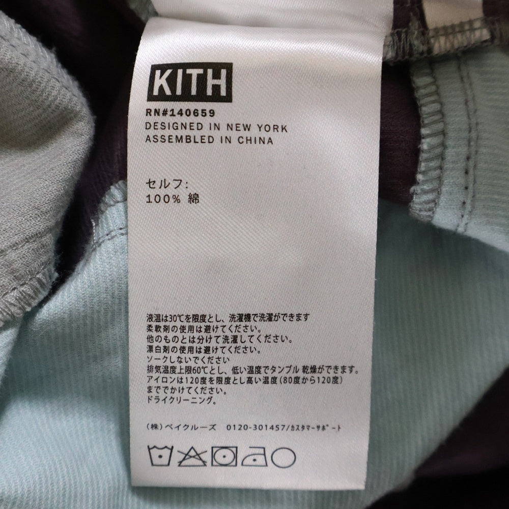 KITH(キス) 22AW Patchwork Cord Ludlow Shirt Pimento パッチワークコーデュロイ 長袖シャツ マルチカラー KHM030670