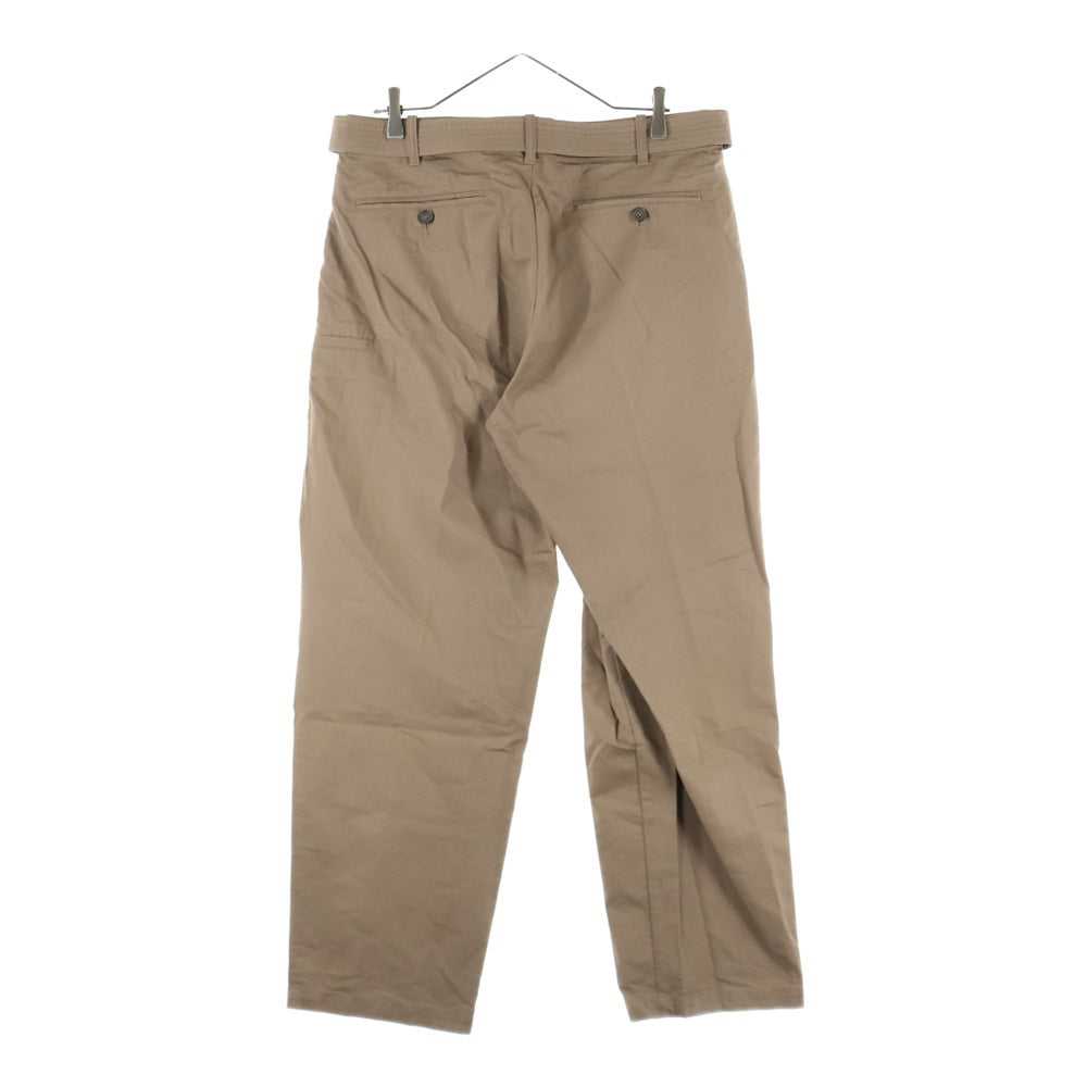 KITH(キス) 23SS Montrose Belted Pant モントローズ ベルトパンツ ブラウン KHM060279