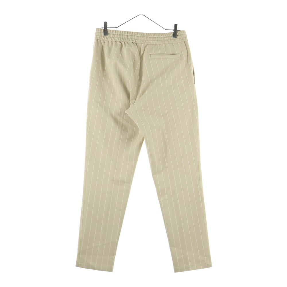 KITH(キス) 21AW ×Wilson Pinstripe Double Knit Pant ×ウィルソン ピンストライプ ダブルニット パンツ アイボリー KHM060077
